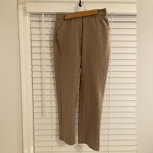 Express straight, high rise pants